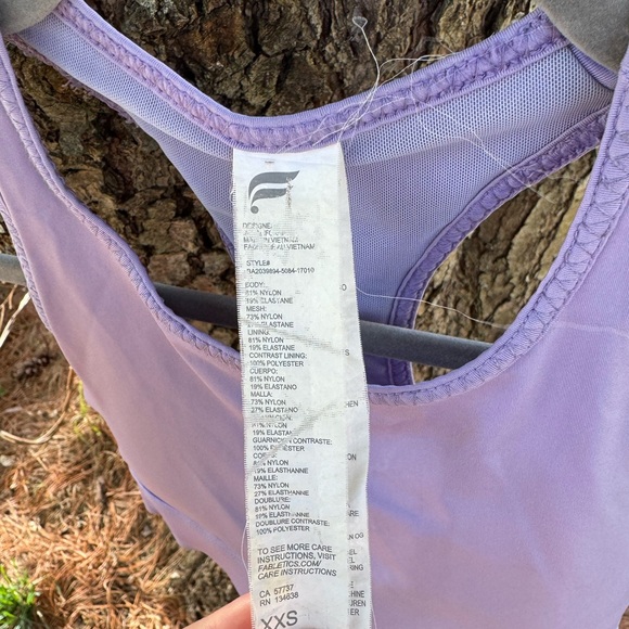 Trinity High Impact Sports Bra Purple Neon XXS - Picture 4 of 4